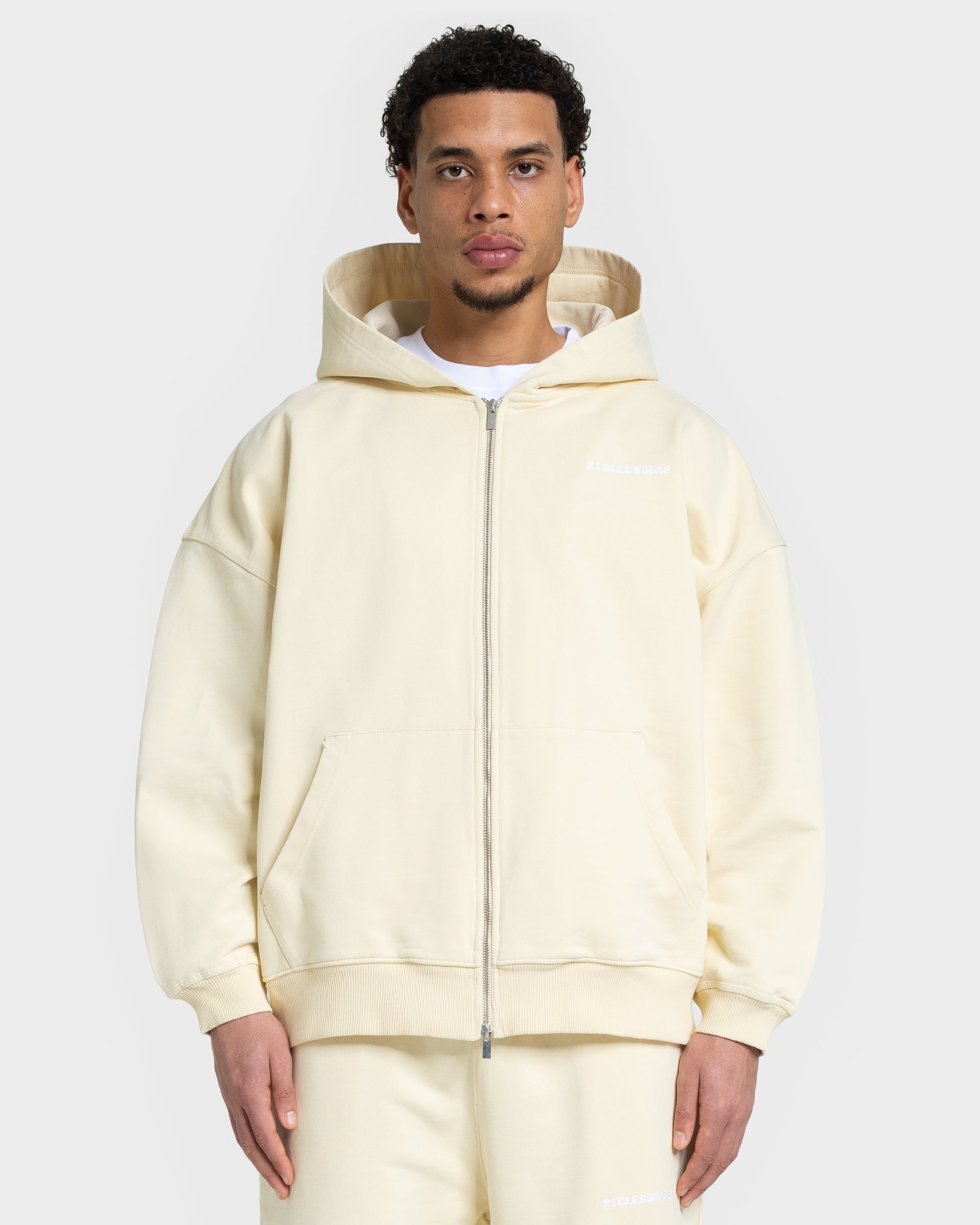 PLAINZ ZIP HOODIE