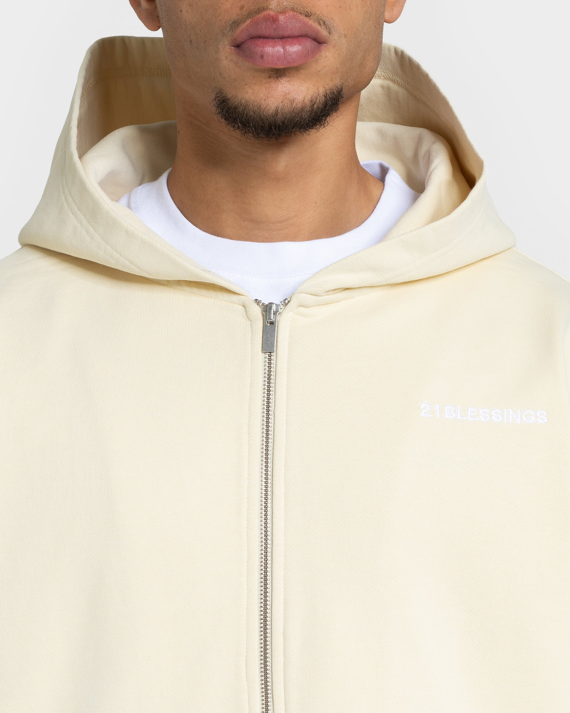 PLAINZ ZIP HOODIE