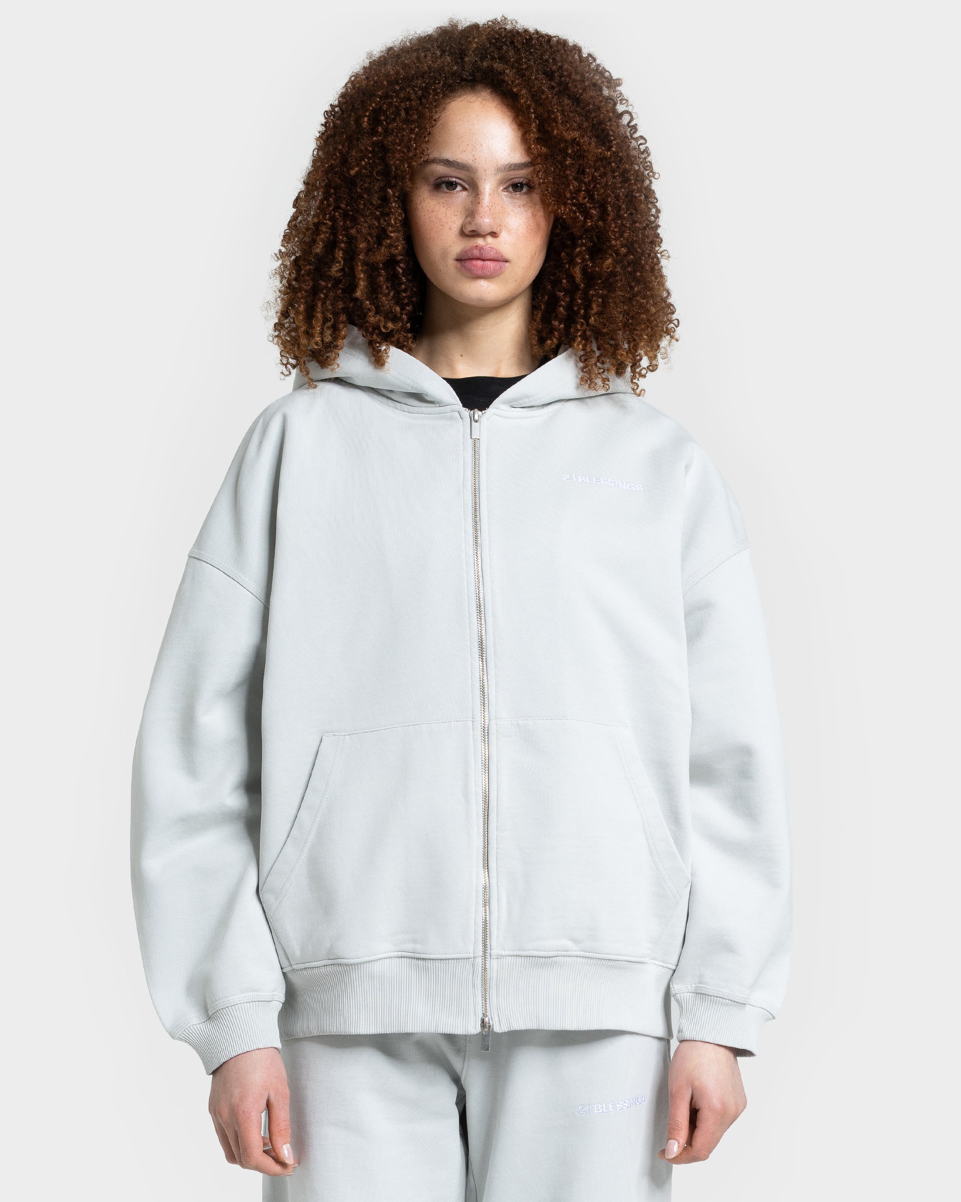 PLAINZ ZIP HOODIE