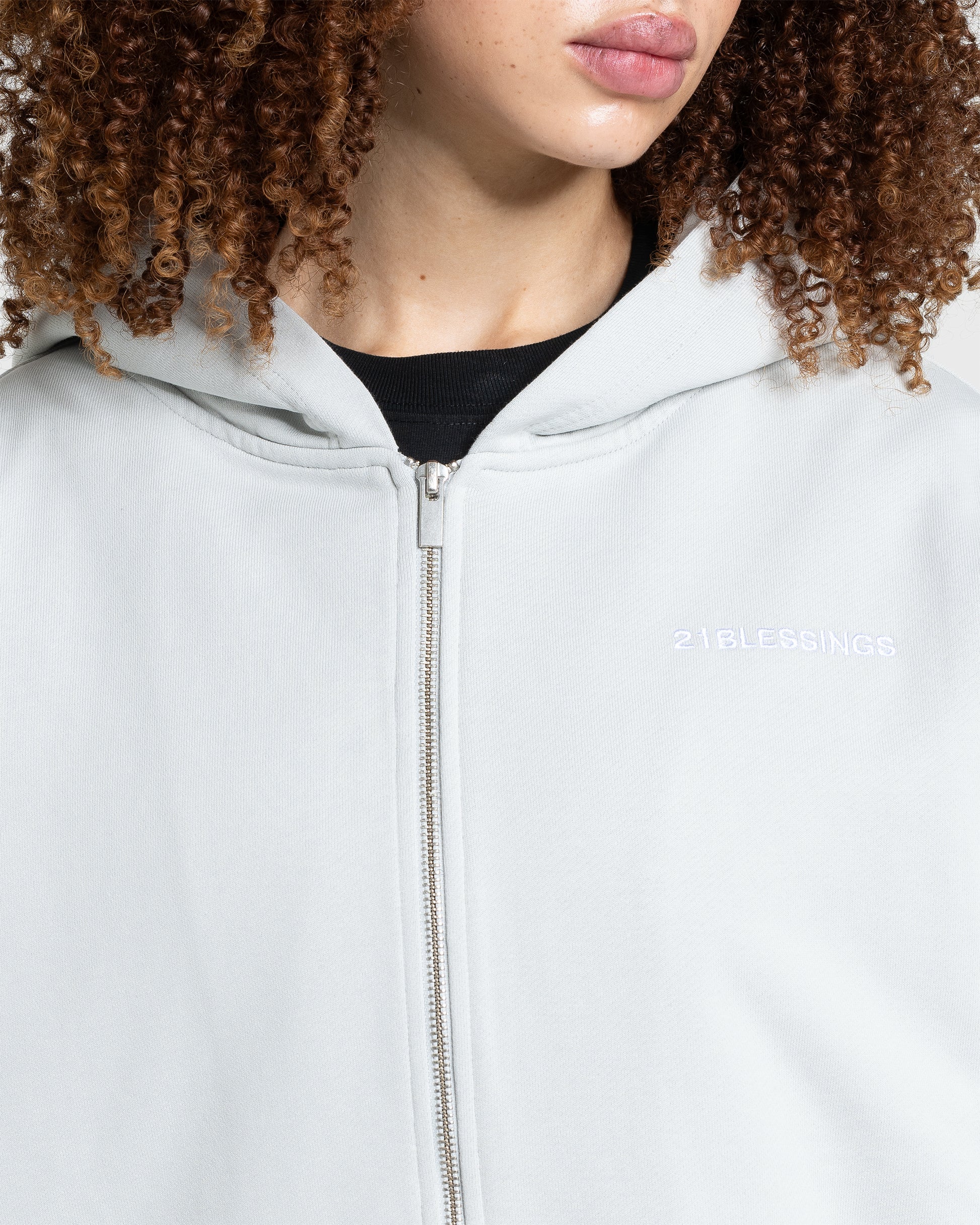 PLAINZ ZIP HOODIE