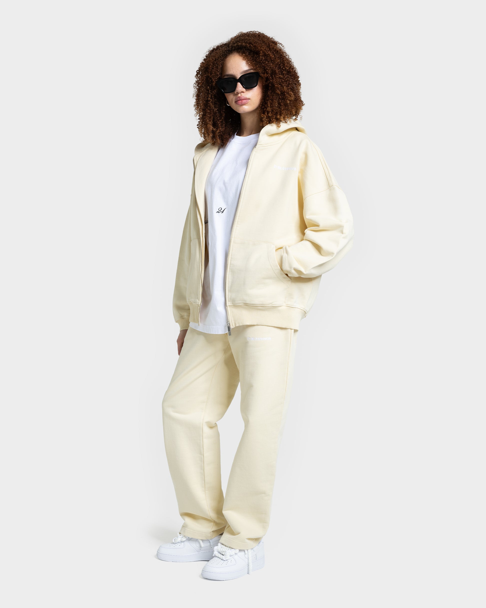 PLAINZ ZIP HOODIE