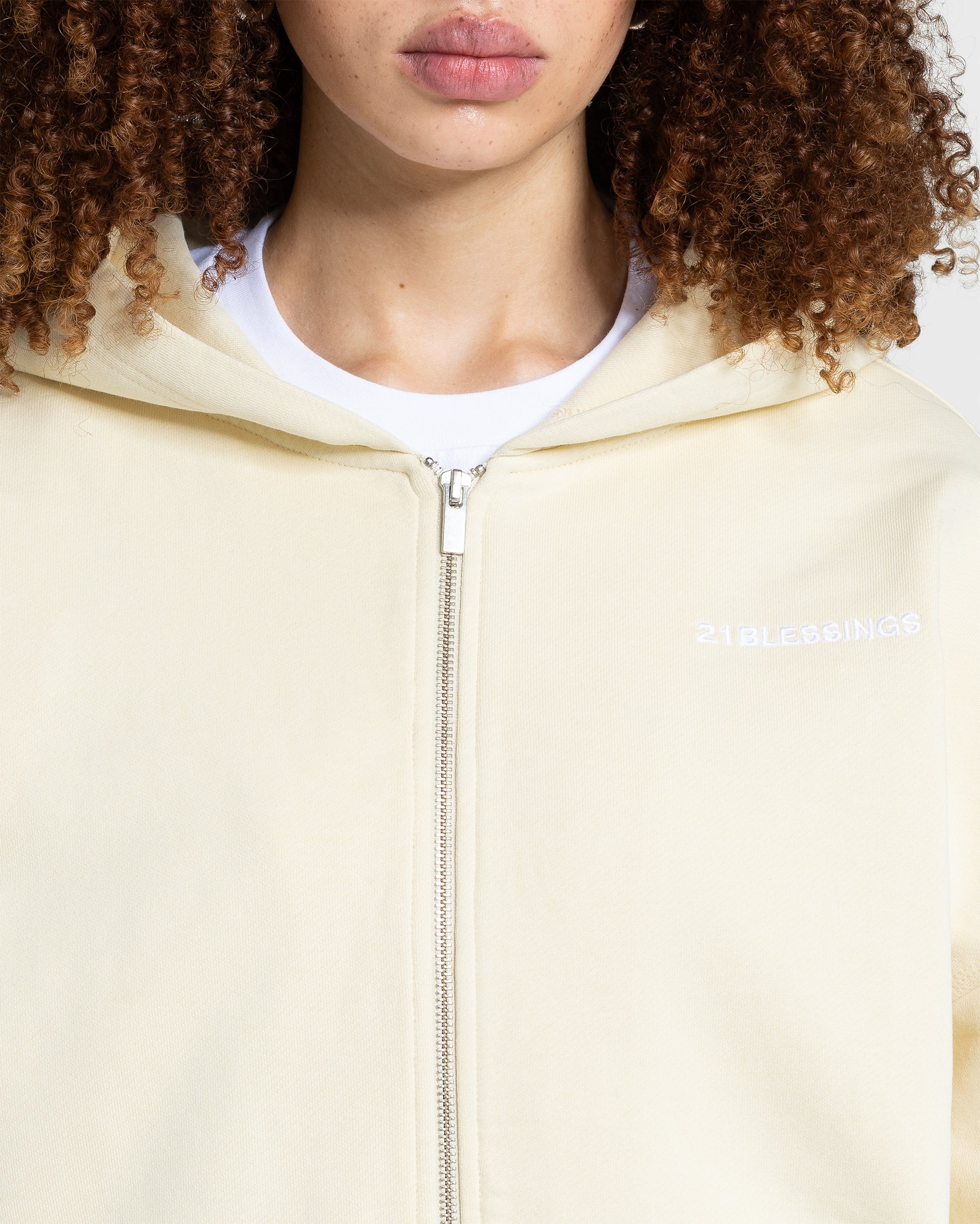 PLAINZ ZIP HOODIE