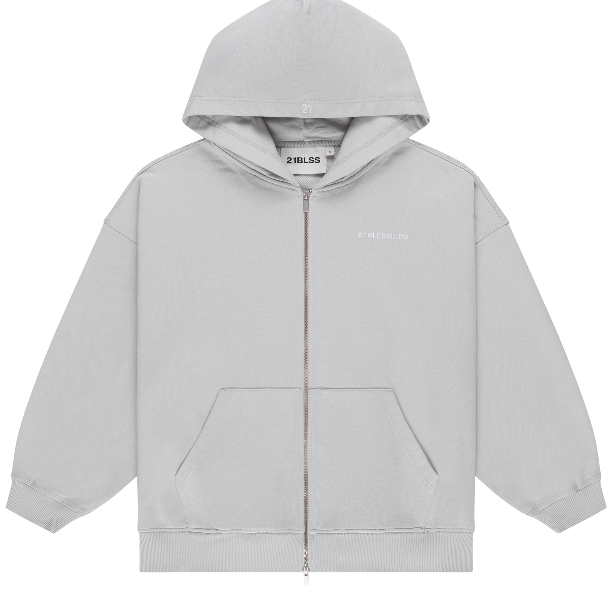 PLAINZ ZIP HOODIE