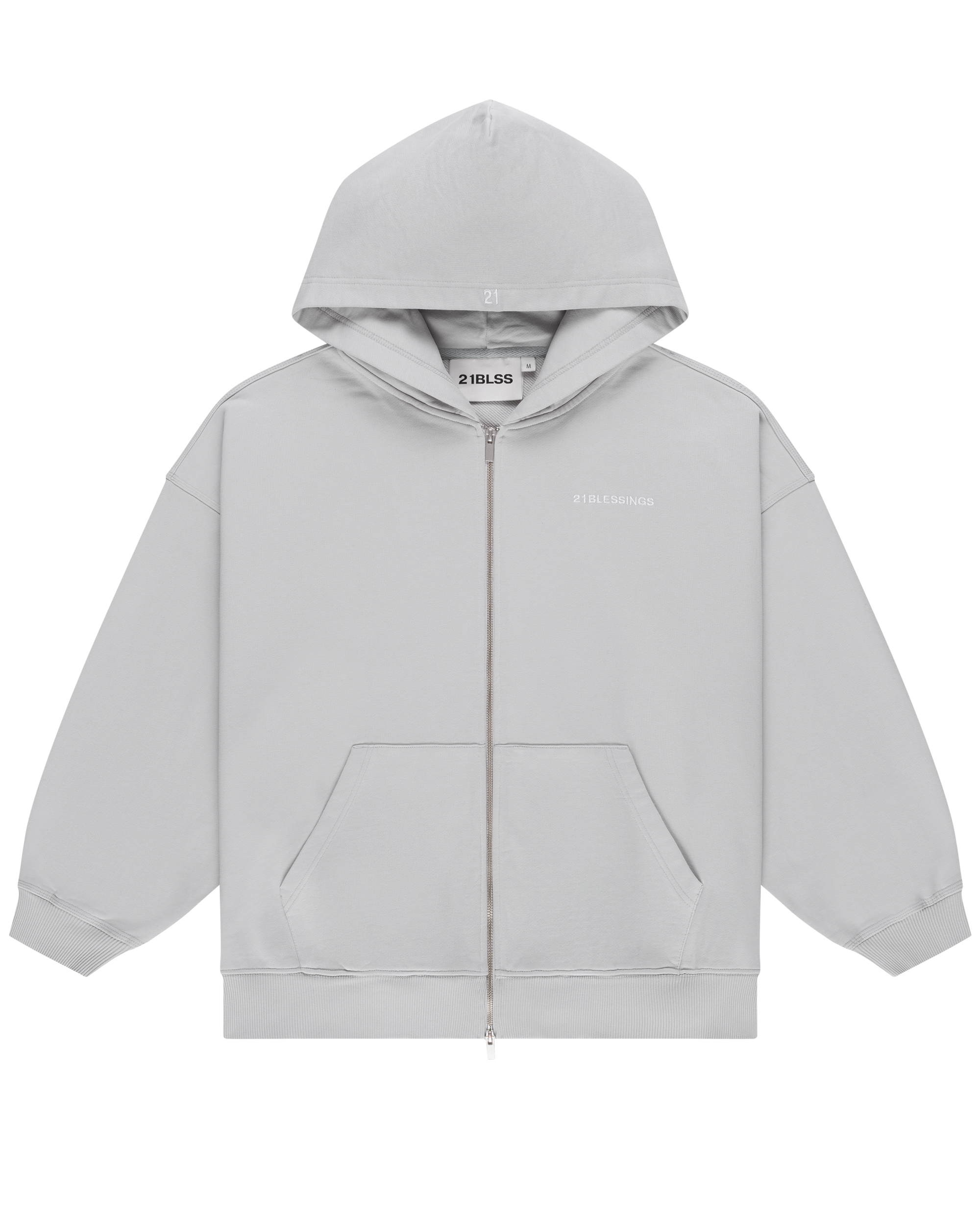 PLAINZ ZIP HOODIE
