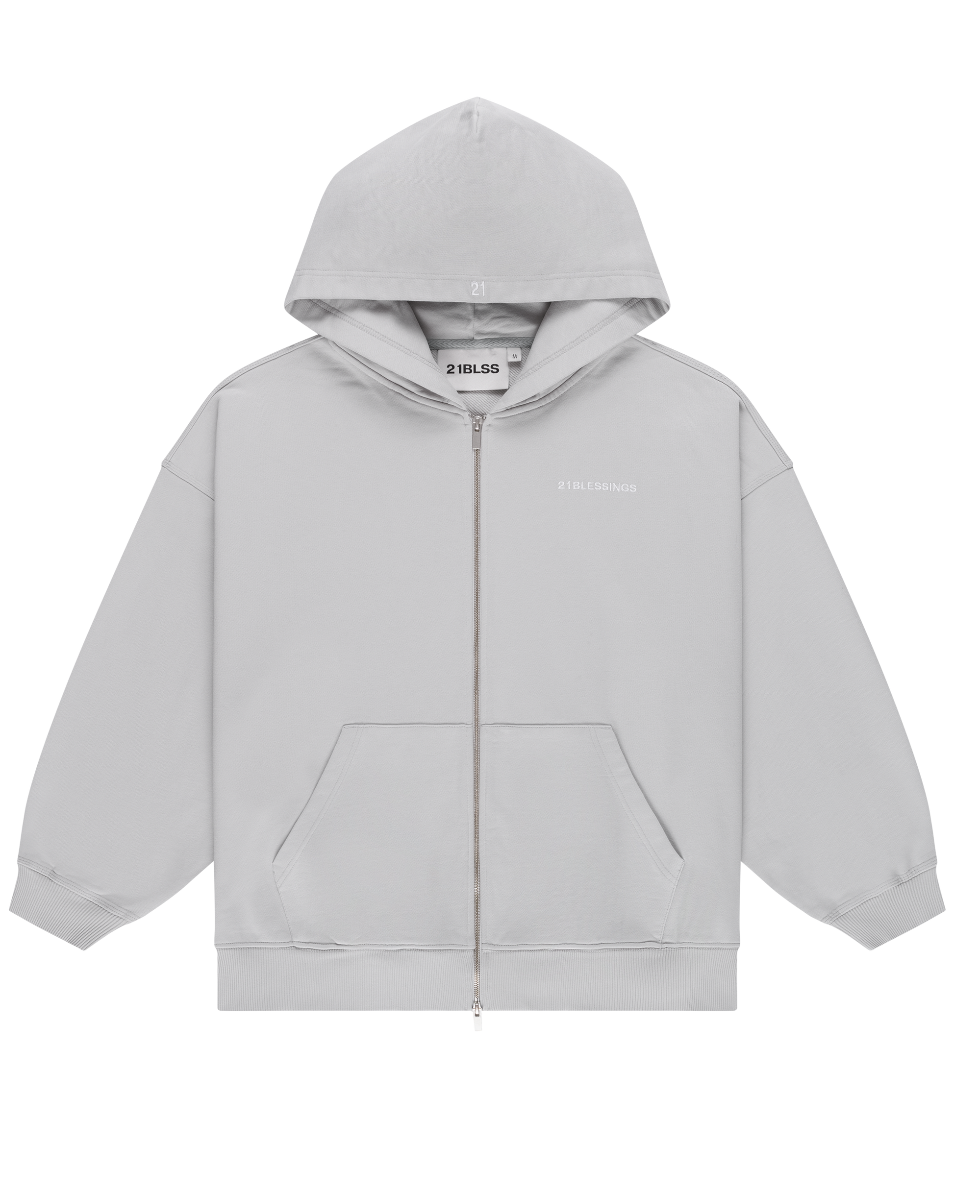 PLAINZ ZIP HOODIE