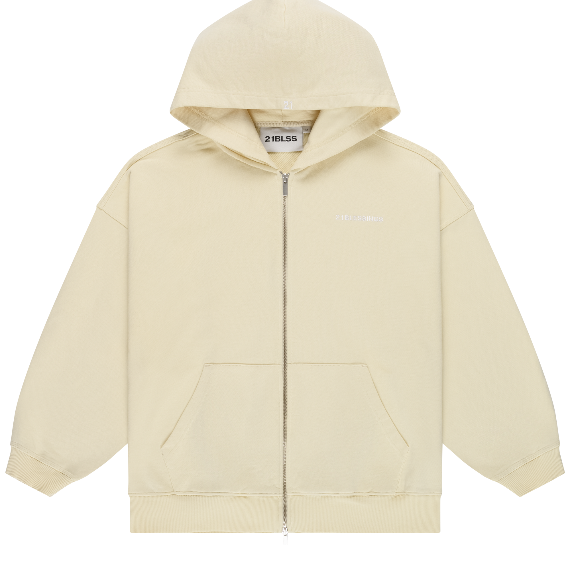 PLAINZ ZIP HOODIE