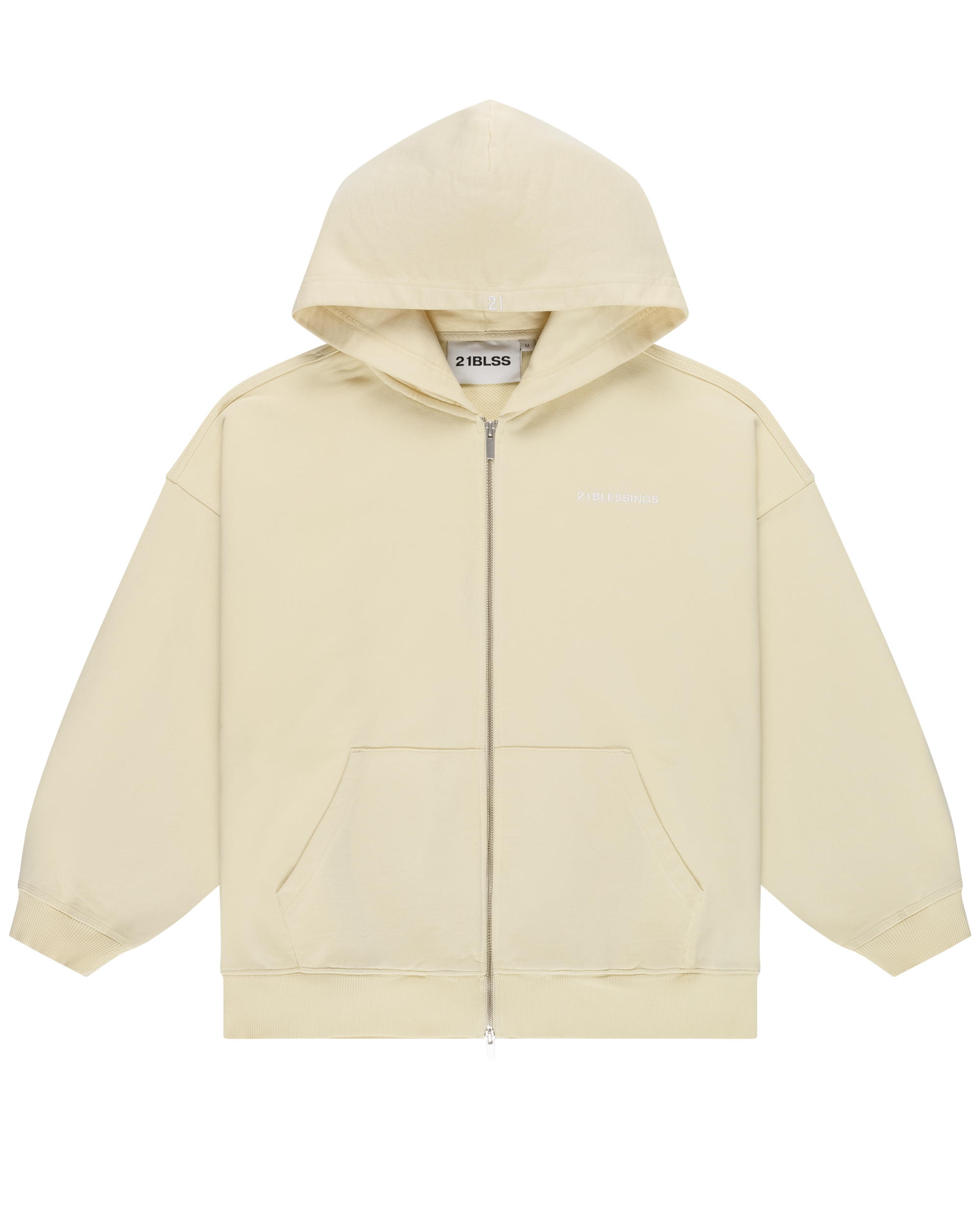 PLAINZ ZIP HOODIE