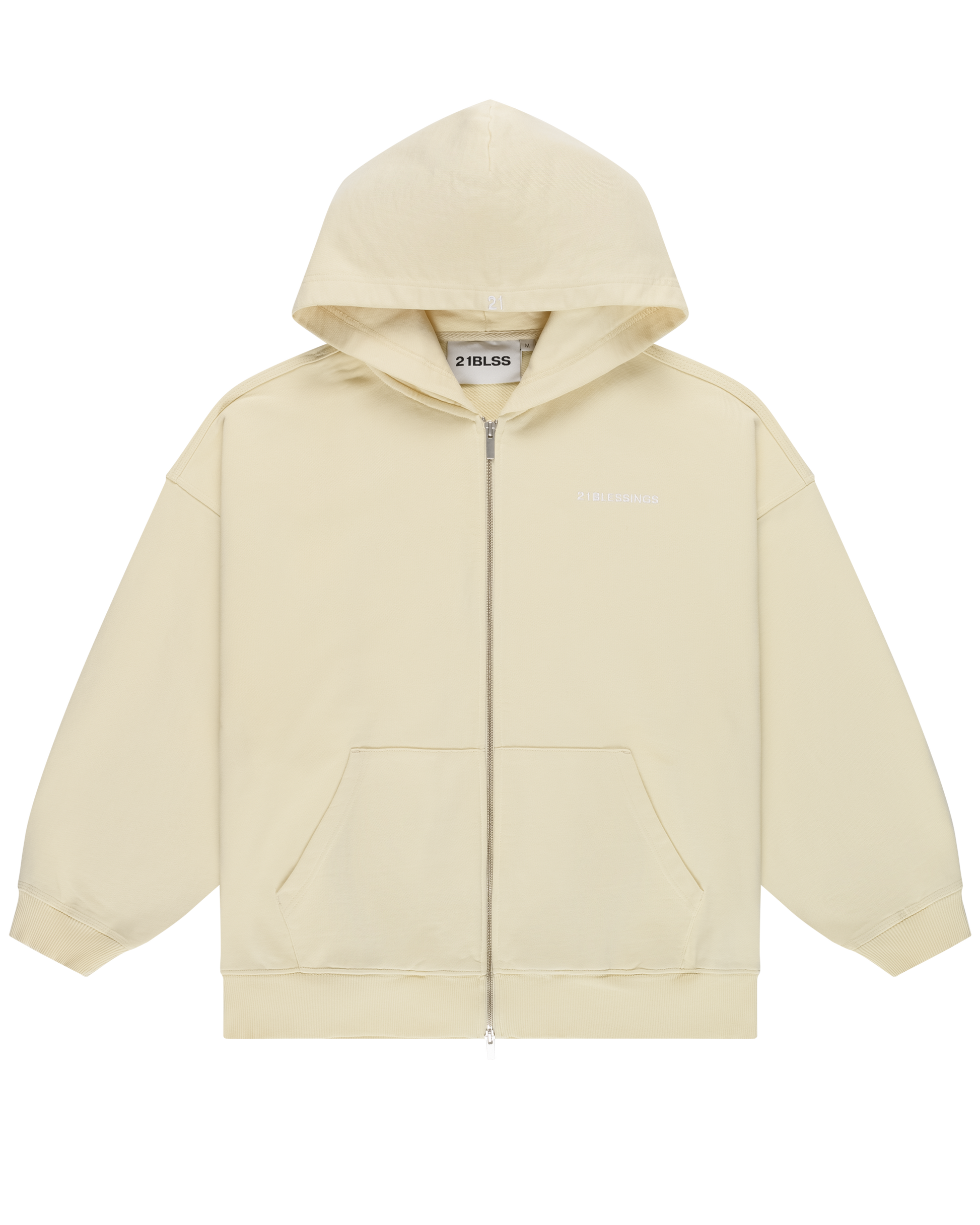 PLAINZ ZIP HOODIE