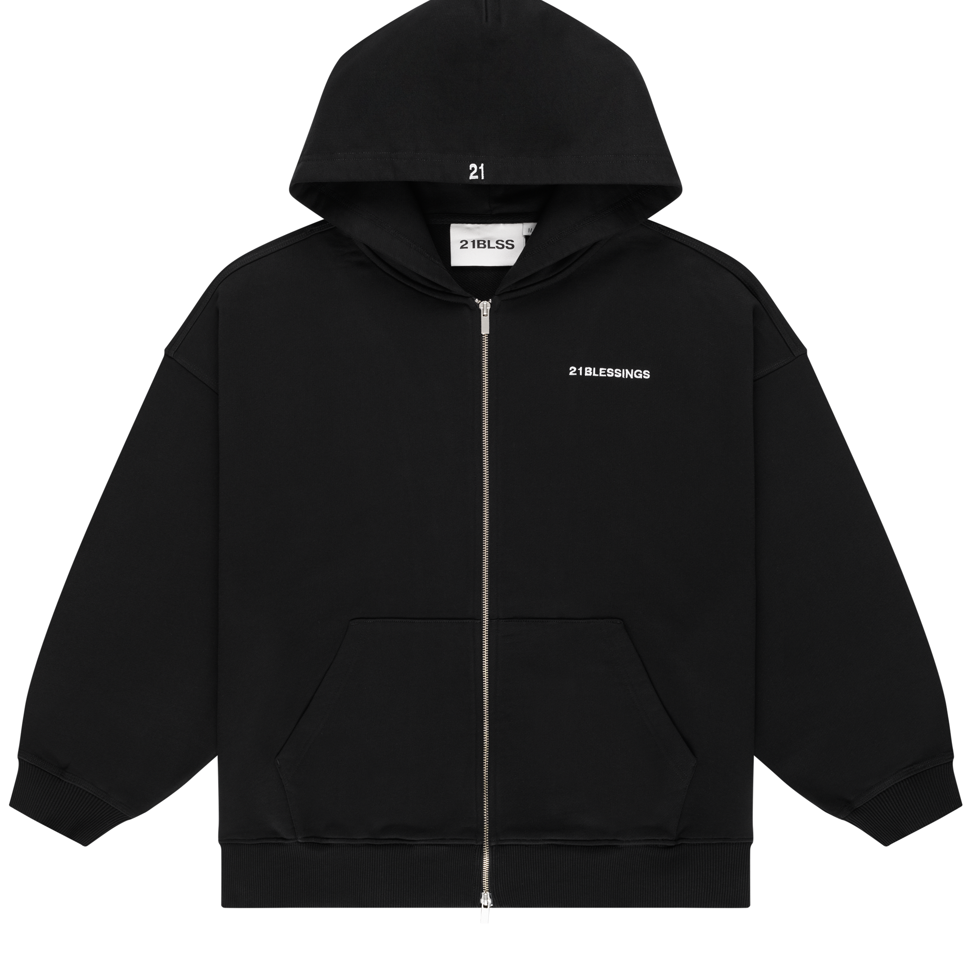 PLAINZ ZIP HOODIE