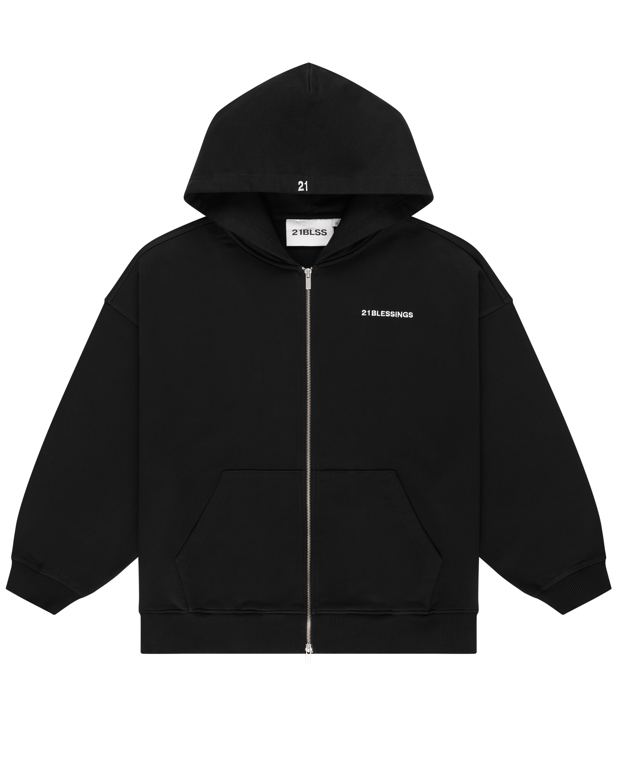PLAINZ ZIP HOODIE