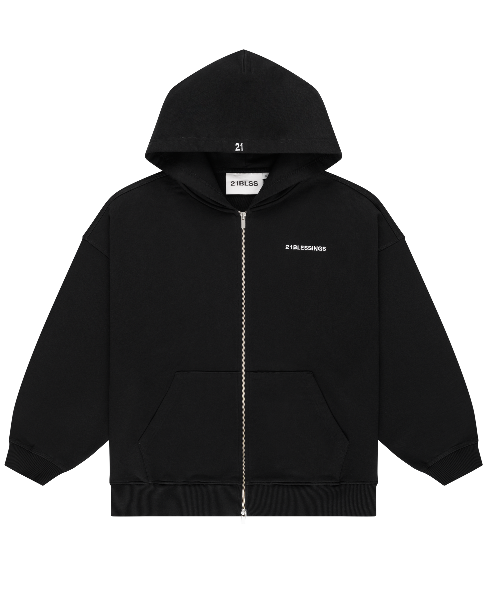 PLAINZ ZIP HOODIE